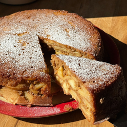Fluffiger Apfelkuchen