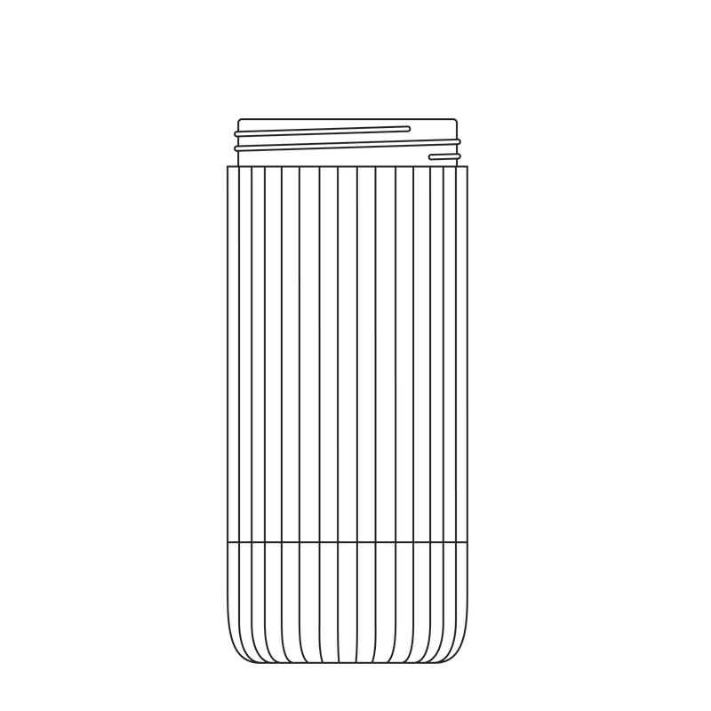 Grootste meegeleverde blendbeker voor Beast® Mighty 850 Plus